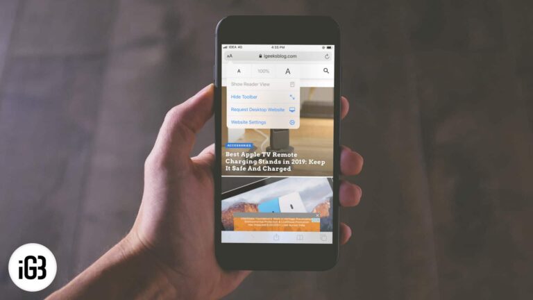 How to Increase Font Size in Safari on iPhone and iPad