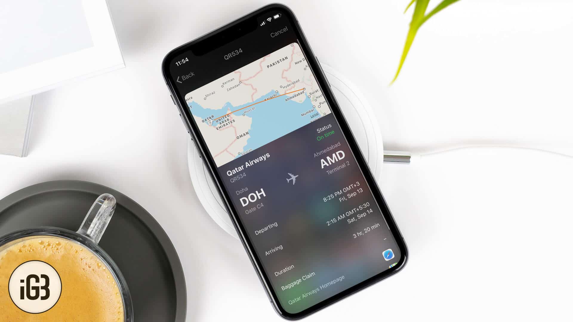 How to Track Flight Status on iPhone or iPad using Spotlight