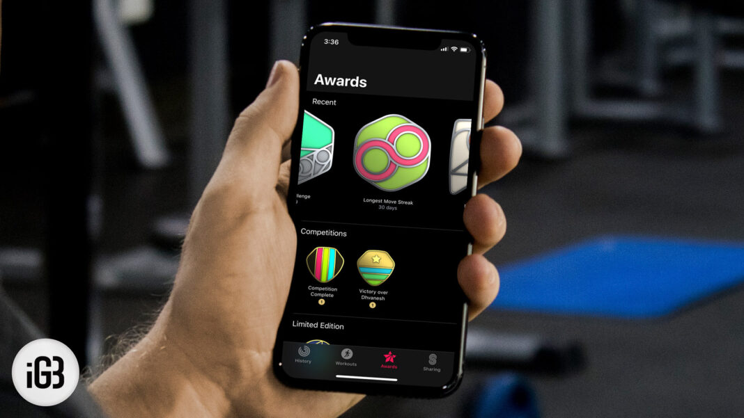 How to View Apple Watch Activity Awards on iPhone - 87