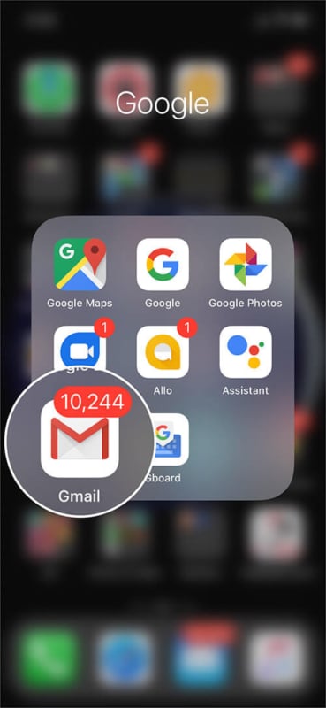 How to Switch Gmail Accounts Between iPhone and Android Open Gmail App on iPhone