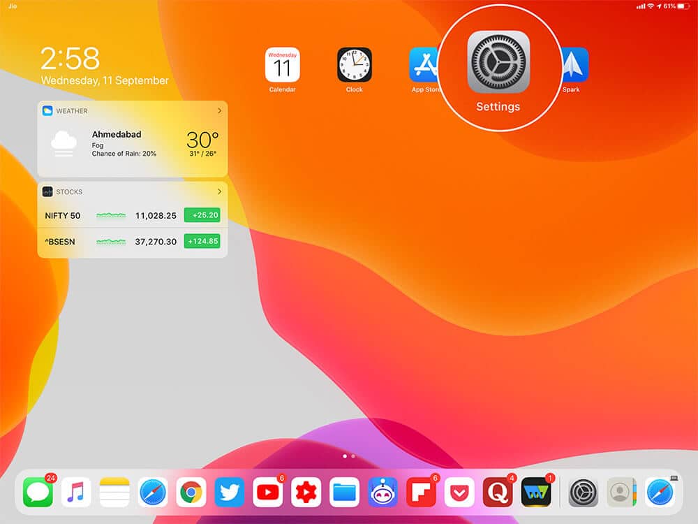 How to Change iPad Icon Size on the Home Screen in iPadOS - 2