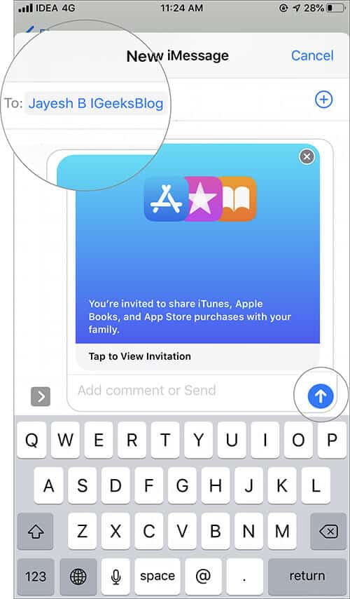 Set Up Family Sharing for Apple Arcade on iPhone