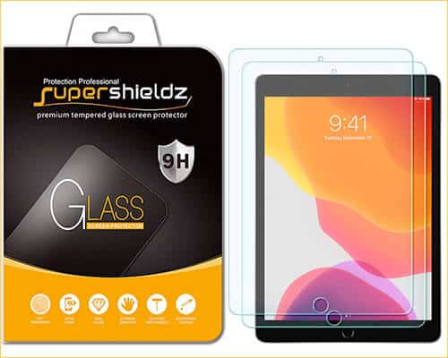 Supershieldz 10 2 inch ipad 7 screen protector Supershieldz 10.2-inch iPad 7 Screen Protector