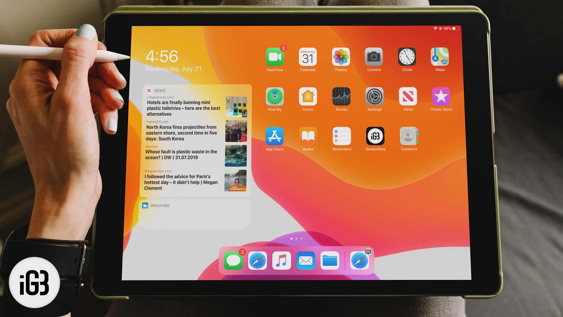 How to Add, Remove, and Pin Widgets to iPad Home Screen in iPadOS