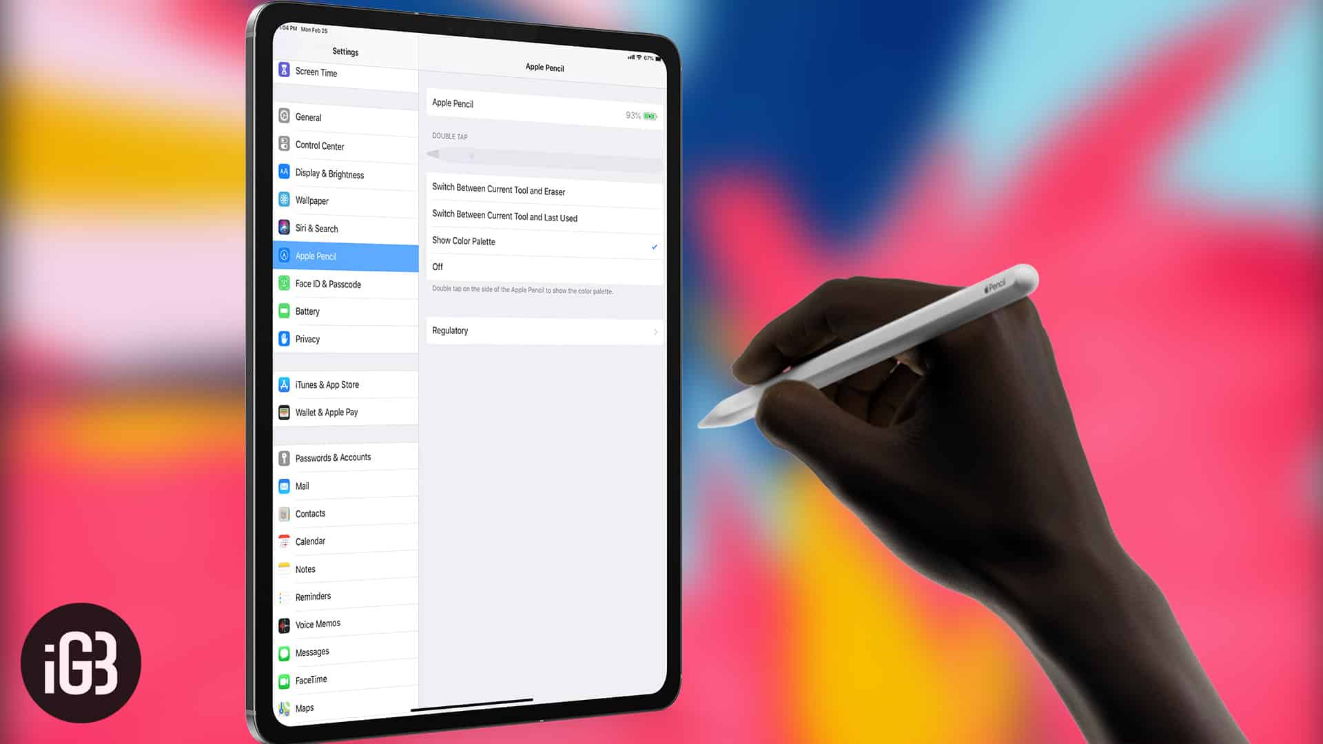 How to Customize Double Tap Gesture on Apple Pencil 2