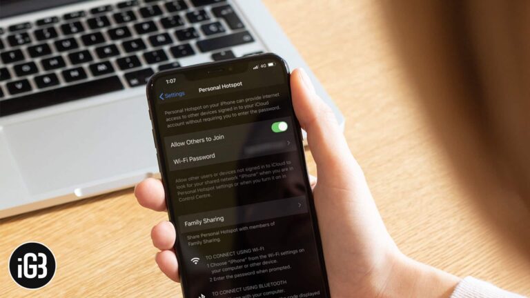 How to use personal hotspot in family sharing on ios 13