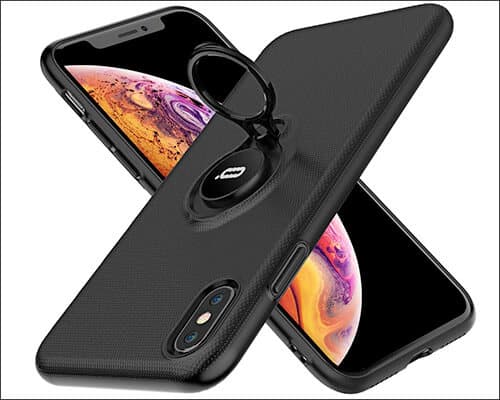ICONFLANG iPhone Xs Max Ring Holder Case