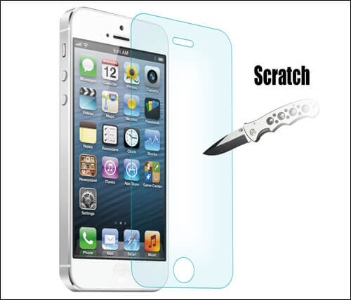 JETech Tempered Glass Screen Protector for iPhone SE