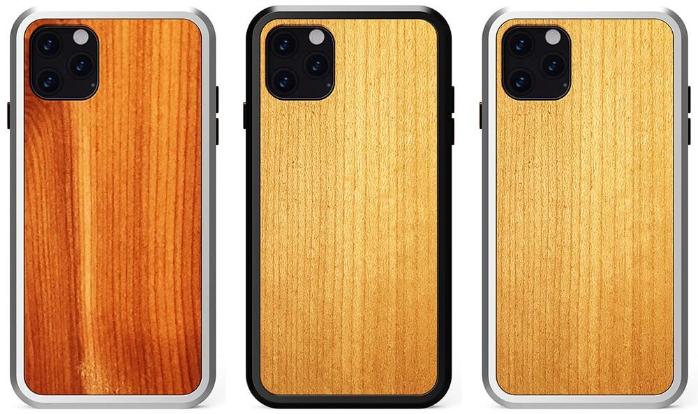 KERF Wooden Alloy Cases for iPhone 11, 11 Pro, and iPhone 11 Pro Max