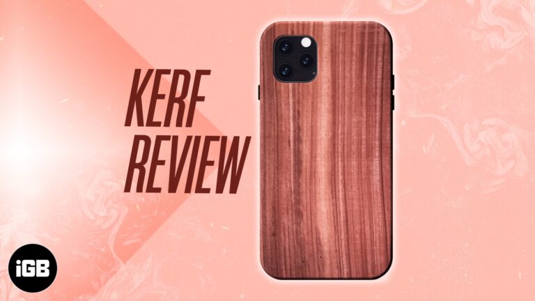 KERF wooden cases for iPhone 11, 11 Pro, and 11 Pro Max