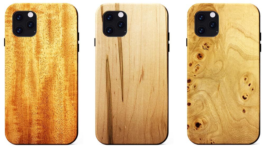 KERF Wooden Cases for iPhone 11, Pro, and 11 Pro Max