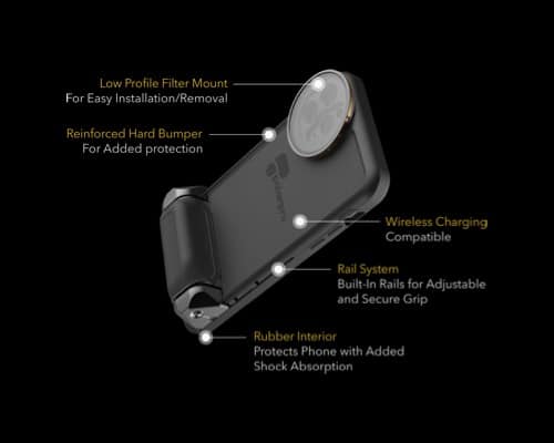 LiteChaser Pro by PolarPro iPhone 11 Pro Max Camera Accessory