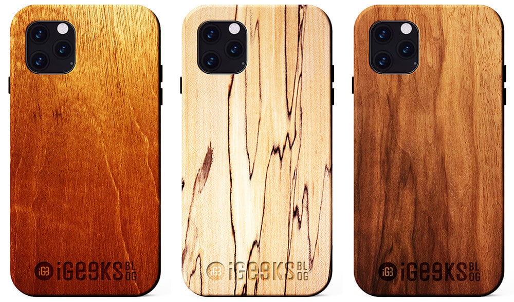 Logo Engraved Wooden Cases from KERF