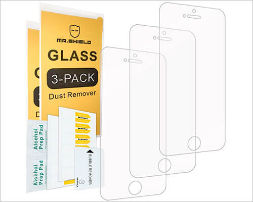 Mr Shield iPhone SE Glass Screen Protector