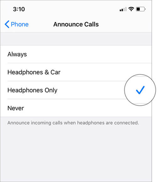 How to Announce Caller Name With Your AirPods - 96