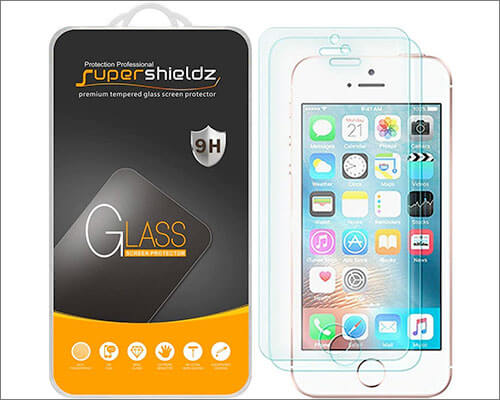 Supershieldz iPhone SE Glass Screen Protector