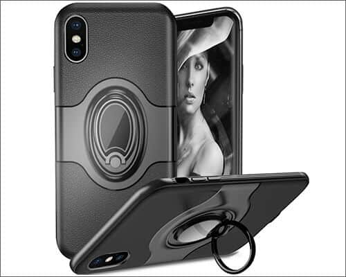 WATACHE iPhone Xs Max Ring Holder Case