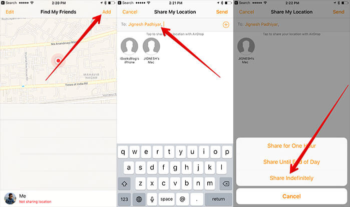 How to Secretly Track Friend s Location Using iPhone iPad - 10