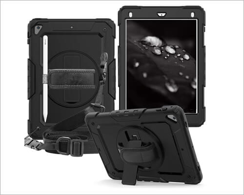 CLARKCAS Kickstand Case for 10.2 inch iPad