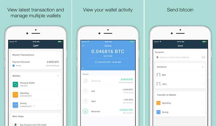 Copay Bitcoin Wallet iPhone and iPad App Screenshot