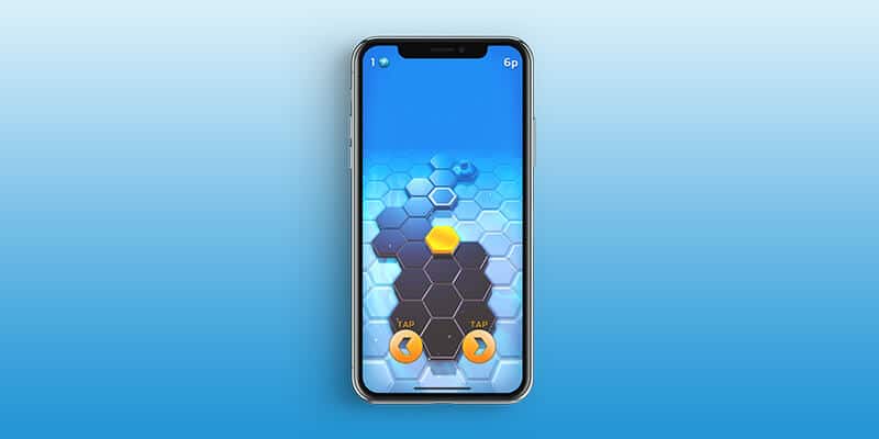 Hexaflip Apple Arcade Action Game for iPhone, iPad, ​and Apple TV