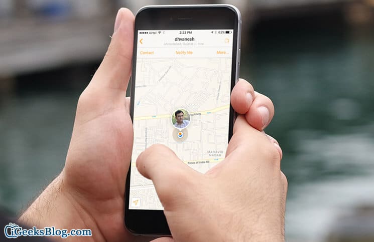 How to Secretly Track Friend s Location Using iPhone iPad - 2