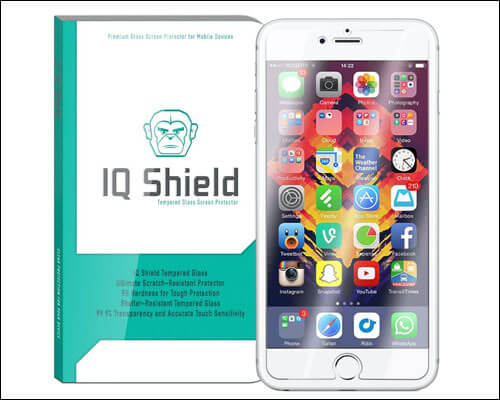 IQ Shield iPhone 7 Plus Tempered Glass Screen Protector
