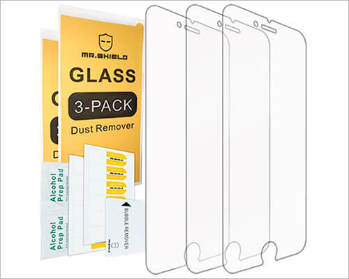 Mr Shield iPhone 7 Plus Tempered Glass Screen Protector