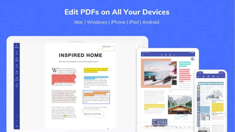 WonderShare PDFelement 7 PDF Editor For Mac App