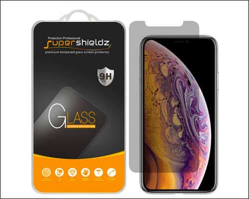 Supershieldz iPhone X, XS Privacy Screen Protector