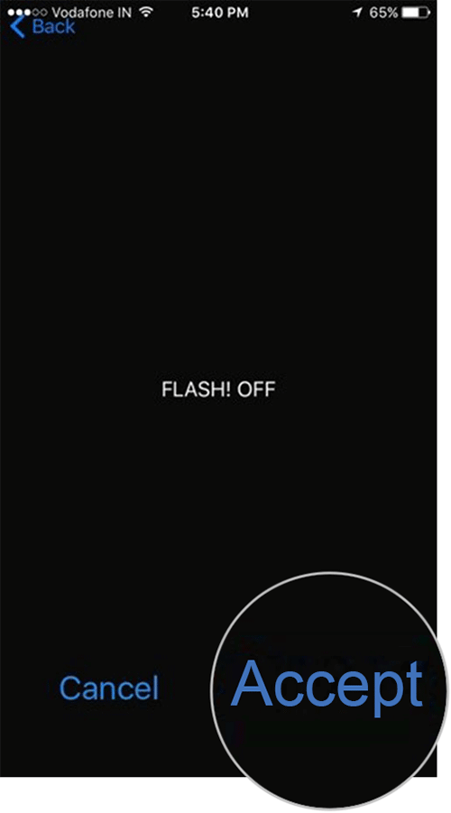 Turn off your sim played a tone on iphone