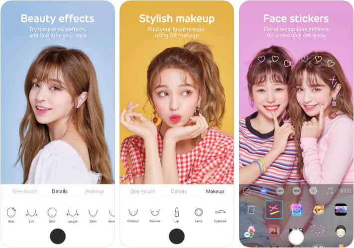 ‎SNOW Beauty and Makeup Instagram Story iPhone App Screenshot