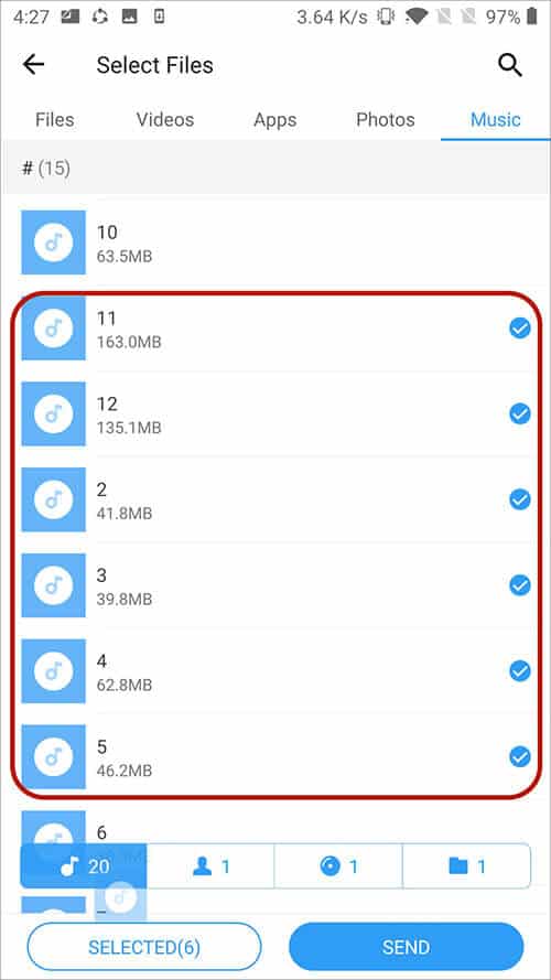 4 Ways to Transfer Songs from Android to iPhone - 92