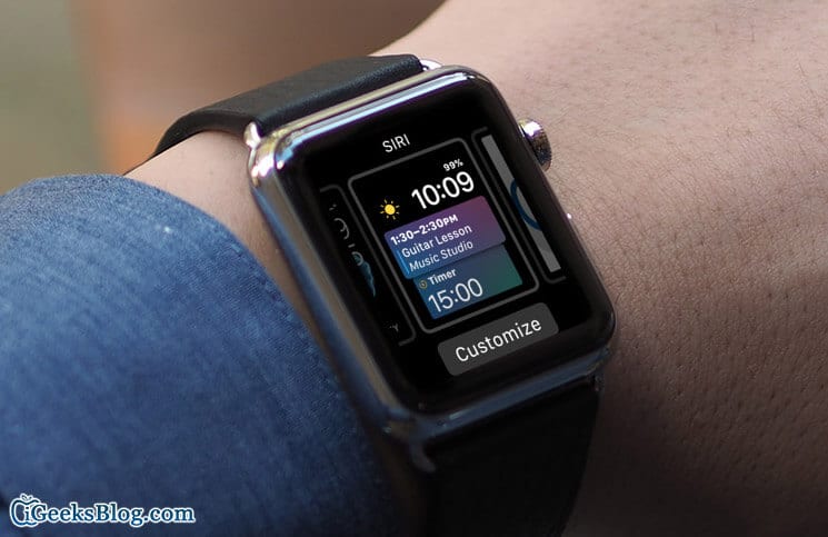 How to set up and customize siri watch face on apple watch in watchos 4