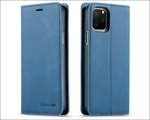 Slhya Executive Case with Magnetic Stand for iPhone 11 Pro Max