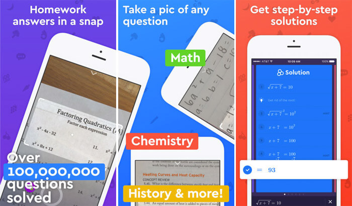Socratic Math & Homework Help iPhone and iPad App Screenshot