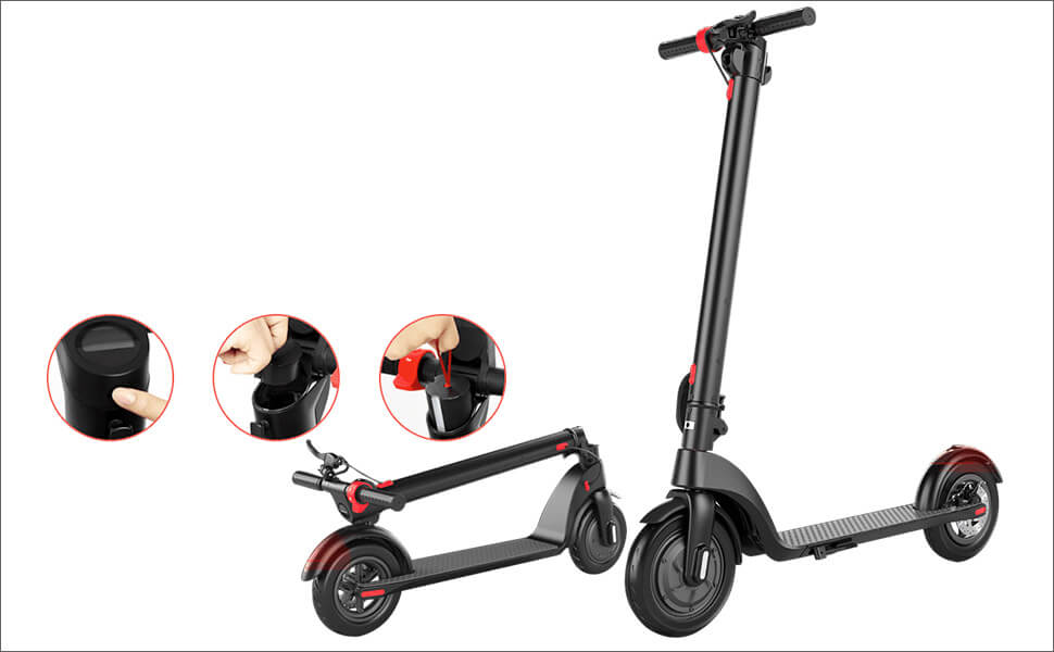 TURBOANT X7 Folding and Portable Electric Scooter