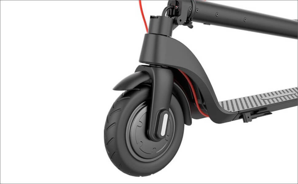 TURBOANT X7 Has a large 8.5 Tubeless Pneumatic Front and Rear Tires