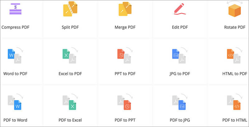 Useful Tools To Convert PDF in EasePDF