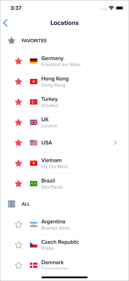 VPN Master iPhone and iPad App by VeePN - 9