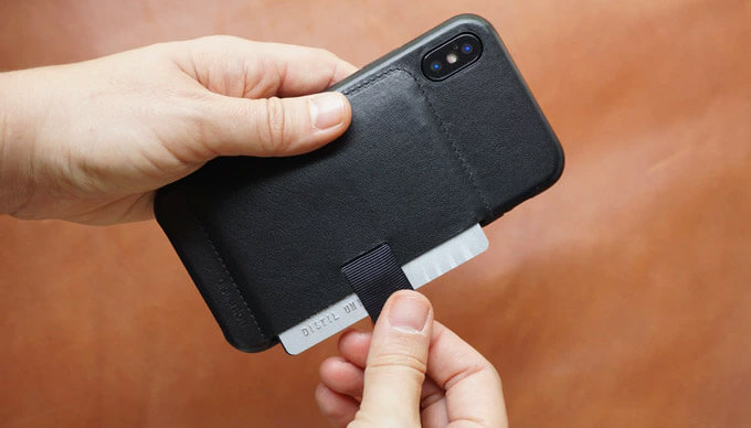 Wally iPhone X Stick On Wallet Case
