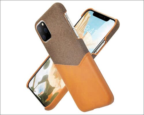 Watache iPhone 11 Pro Max Fabric Executive Case with Card Holder