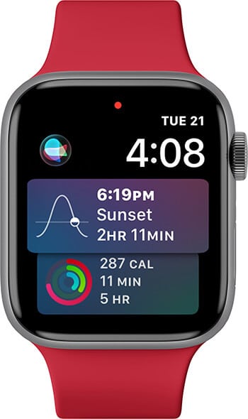 Add Siri to Watch Face on Apple Watch
