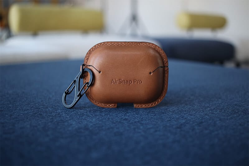 Airsnap pro leather case carabiner clip