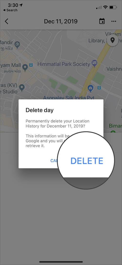 How to Disable and Remove Google Maps Timeline on iPhone and Android Delete Location History for One Day in Google Maps on iPhone