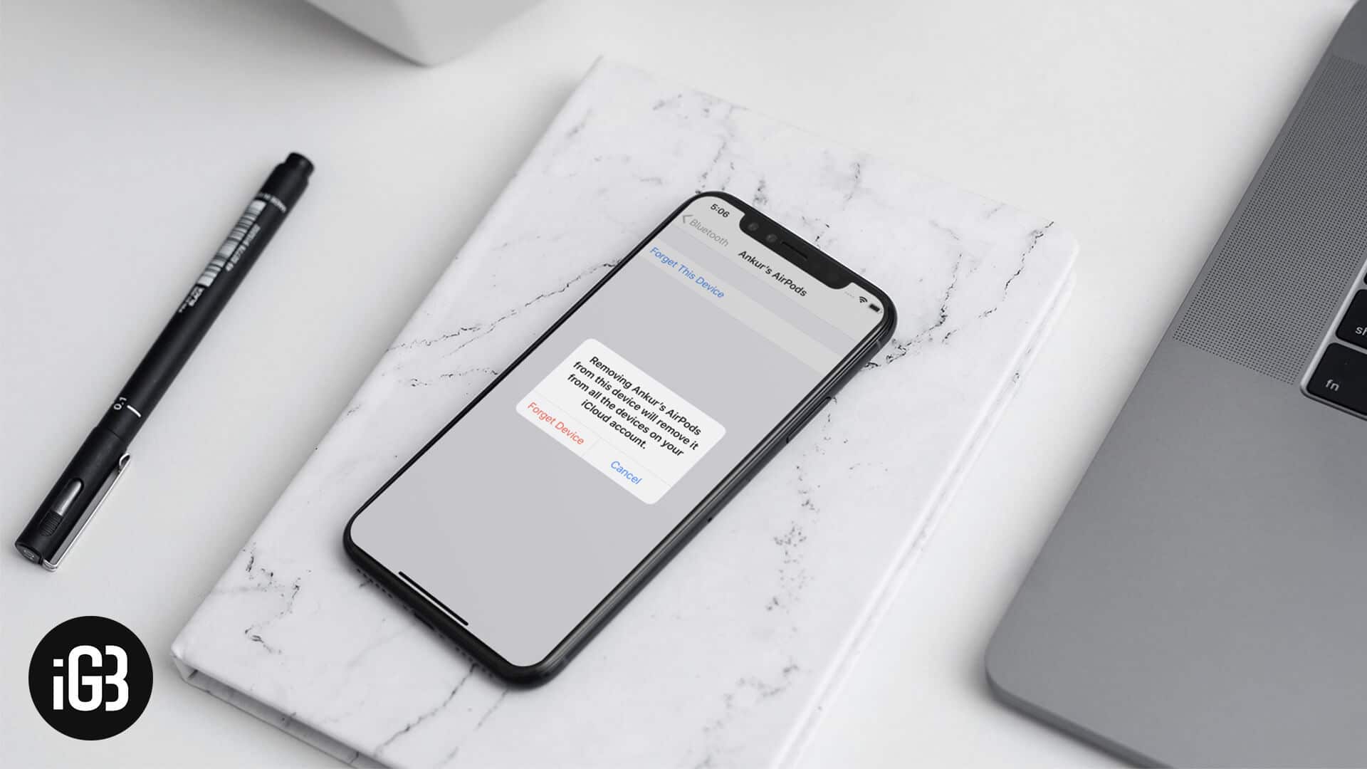 Getting Red Exclamation Mark on AirPods Heres How to Fix It iGeeksBlog How to fix red exclamation point error on left or right airpods