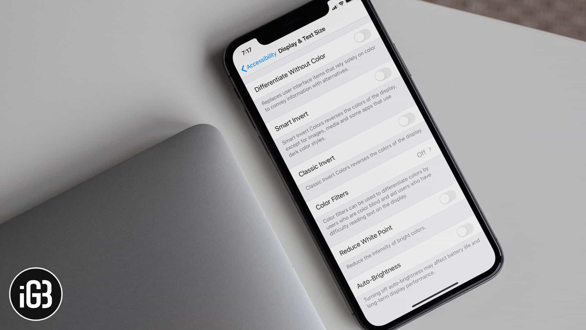 How to turn off auto brightness on iphone and ipad