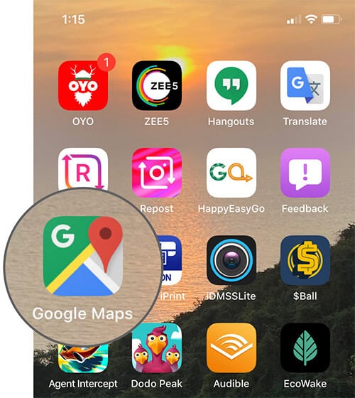 How to Disable and Remove Google Maps Timeline on iPhone and Android Open Google Maps on iPhone