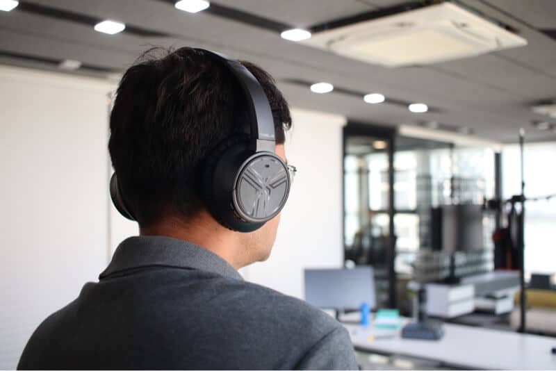 TREBLAB E3 Active Noise Cancelling Wireless Headphones - 64