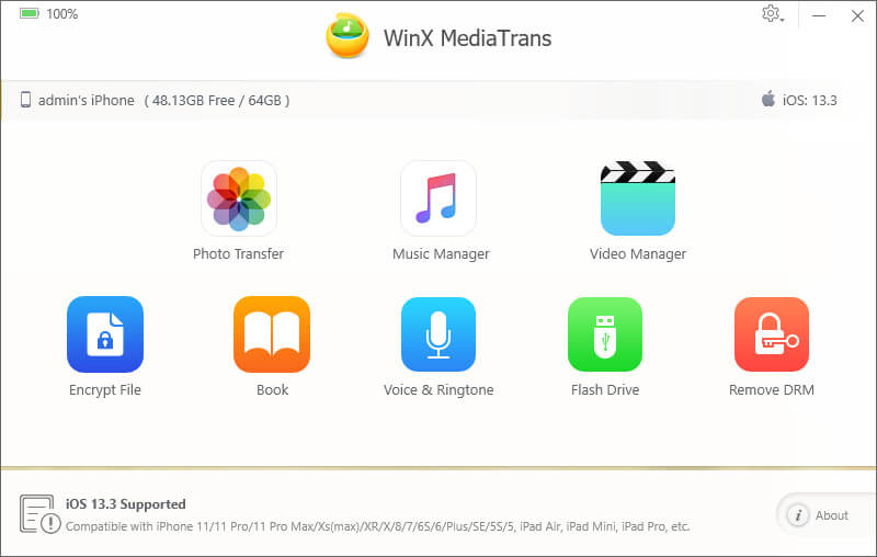 WinX MediaTrans iTunes Alternative Software